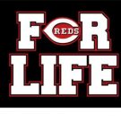 Cincinnati Reds For Life Banner flag 3x5 ft