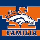 Denver Broncos Familia flag 3x5 ft