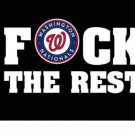 Washington Nationals F*ck The Rest Banner flag 3x5 ft