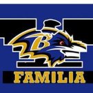 Baltimore Ravens Familia flag 3x5 ft
