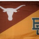 Texas & Baylor Divided Flag 3x5 ft