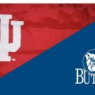 Indiana & Butler Divided Flag 3x5 ft