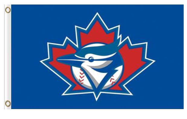 Toronto Blue Jays Logo Banner Flag 3x5 ft