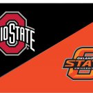 The Ohio State University and Oklahoma State Divided Flag 3x5 ft