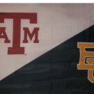 Texas A&M & Baylor Divided Flag 3x5 ft