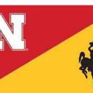 Nebraska & Wyoming Divided Flag 3x5 ft
