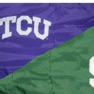 TCU & Michigan State Divided Flag 3x5 ft