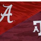 Alabama and Texas A&M Divided Flag 3x5 ft