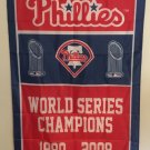 Philadelphia Phillies World Series Championship Banner flag 3x5 ft