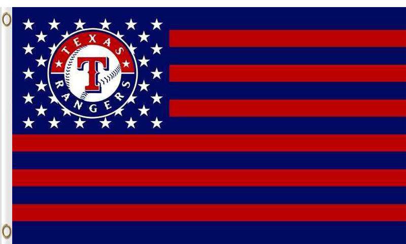 3x5 ft Polyester Digital Print Texas Rangers