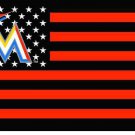 Miami Marlins flags 3x5 ft