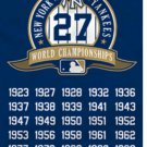 New York Yankees 27-Time World Champions Banner flags 3x5 ft