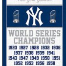 New York Yankees 27-Time World Championship Banner flags 3x5 ft