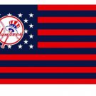 New York Yankees Stripes Nation US Banner flags 3x5 ft