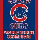 Chicago Cubs 2016 world series flag 3x5 ft