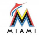 Miami Marlins White Banner flag 3x5 ft