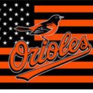 Baltimore Orioles Star Stripes Banner Flag 3x5 ft