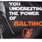 Baltimore Orioles Star Was Banner Flag 3x5 ft