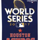 Houston Astros 2017 Champions Banner Team Flag 3x5 ft