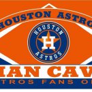 Houston Astros Man Cave Banner Team Flag 3x5 ft