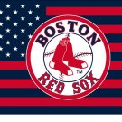 Boston Red Sox American Team Colors Banner flags 3x5 ft