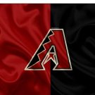 Arizona Diamondbacks Logo Black Red Banner flags 3x5 ft