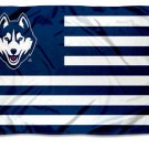 Connecticut Huskies Stars and Stripes Nation Flag 3x5 ft