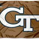 Georgia Tech Yellow Jackets ACC Brown College Flags 3x5 ft