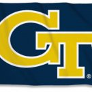 Georgia Tech Yellow Jackets Blue Polyester Flags 3x5 ft
