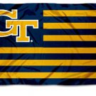 Georgia Tech Yellow Jackets Blue Polyester Flags 3x5 ft