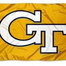 Georgia Tech Yellow Jackets Yellow College Flags 3x5 ft