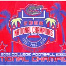 Florida Gators 2008 Champions Banner Flag 3x5 ft