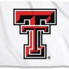 Texas Tech Red Raiders Sports White Banner Flag 3x5 ft