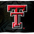 Texas Tech Red Raiders Sports Black Banner Flag 3x5 ft