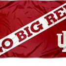 Indiana Hoosiers Go Big Red Banner Flag 3x5 ft