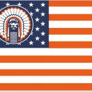 Illinois Fighting Illini Stars& Stripes Banner Flags 3x5 ft