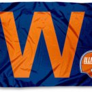 Illinois Fighting Illini I Win Fighting Banner Flags 3x5 ft