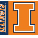 Illinois Fighting Illini Wordmark Banner Flags 3x5 ft