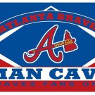 Atlanta Braves Man Cave Flag 3x5 ft Baseball