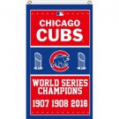 Chicago Cubs chamoions flag 3x5 ft