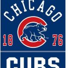 Chicago Cubs 1876 World Series Champions W Flag 3x5 ft