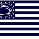 Penn State Nittany Lion Stars & Stripes Banner Flag 3x5 ft