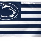 Penn State Nittany Lion Stripes Banner Flag 3x5 ft