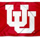 Utah Utes Red Logo Banner flag 3x5 ft