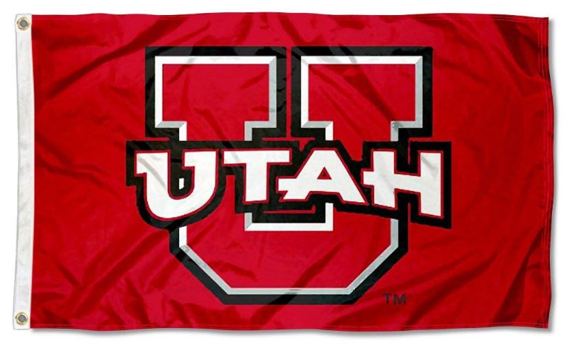 Utah Utes Football New Logo College Banner flag 3x5 ft