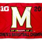 Maryland Terrapins Nation Big 10 Women's 2015 Champions Sports Flag 3x5 ft