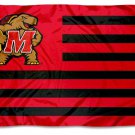 Maryland Terrapins Nation Stripes Banner Sports Flag 3x5 ft