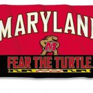 Maryland Terrapins Fear The Furtle Flag 3x5 ft