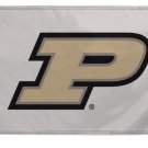 Purdue Boilermakers White Football Banner Flag 3x5 ft