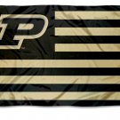 Purdue Boilermakers Stripes Nation Banner Flag 3x5 ft